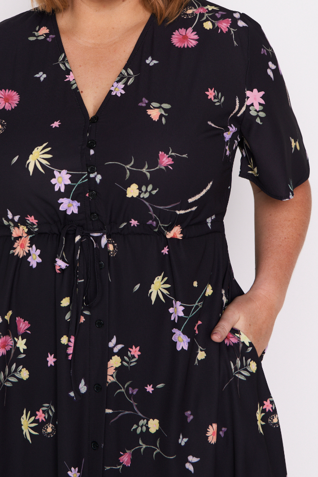 Marley Butterfly Meadow Dress – Butterfly Meadow midi dress