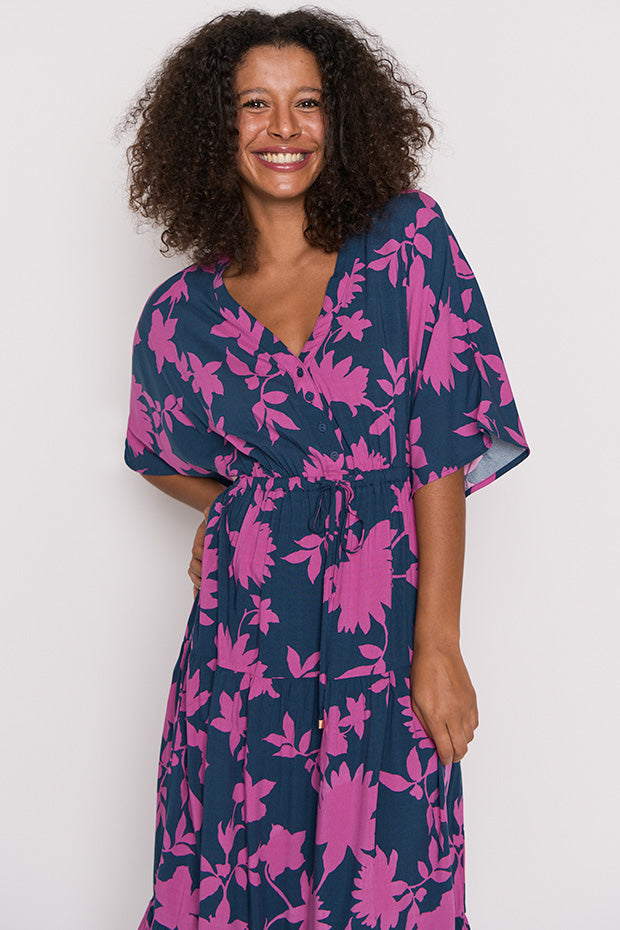Maddie Contrast Ivy Dress – Contrast Ivy maxi dress