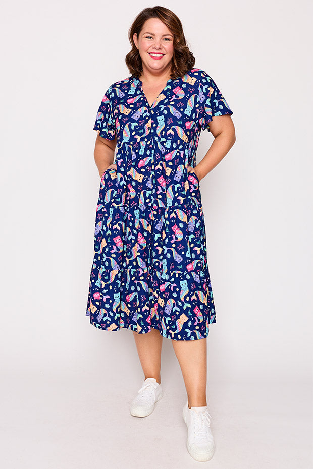 Keira Purrmaids Dress – Purrmaids shirt dress