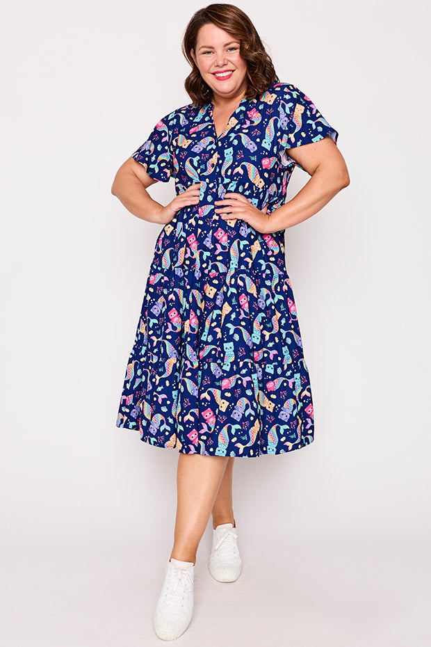 Keira Purrmaids Dress – Purrmaids shirt dress