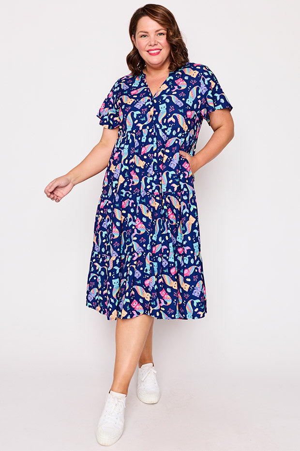 Keira Purrmaids Dress – Purrmaids shirt dress