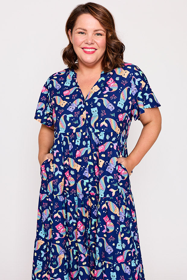 Keira Purrmaids Dress – Purrmaids shirt dress