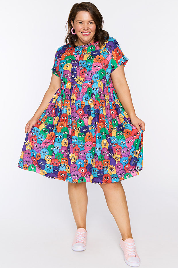 Bam Monster Emotions Dress – Monster Emotions midi dress
