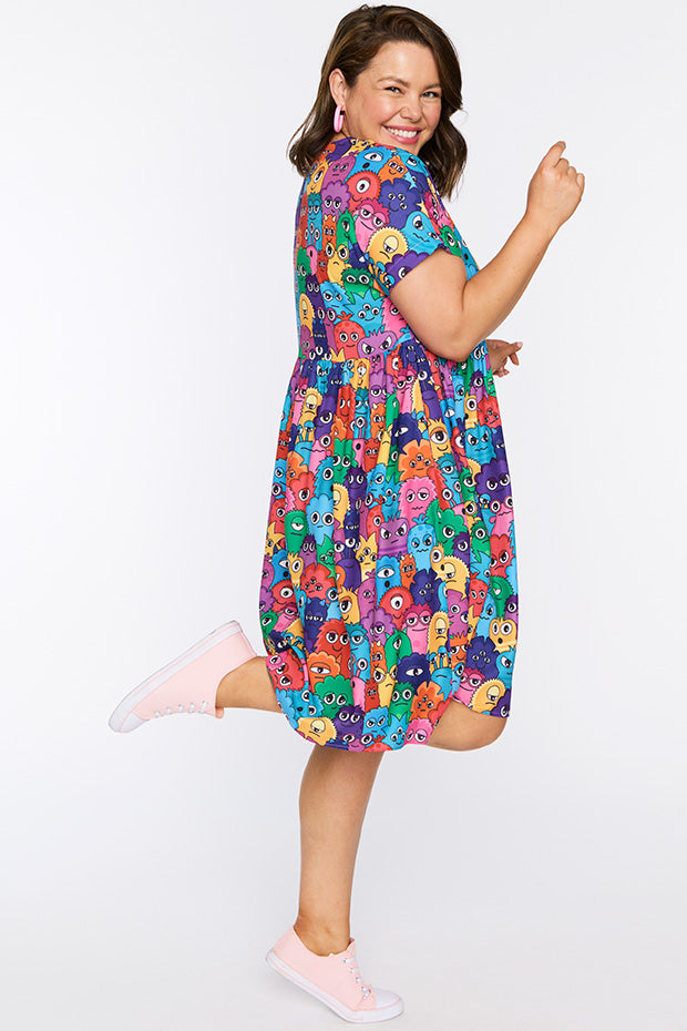 Bam Monster Emotions Dress – Monster Emotions midi dress