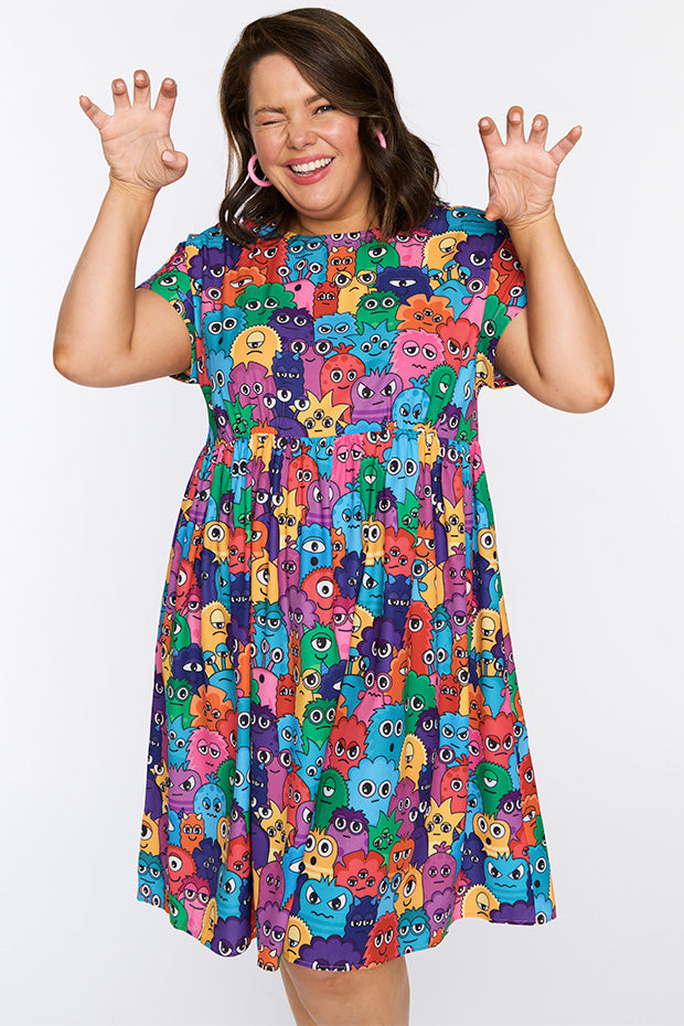 Bam Monster Emotions Dress – Monster Emotions midi dress