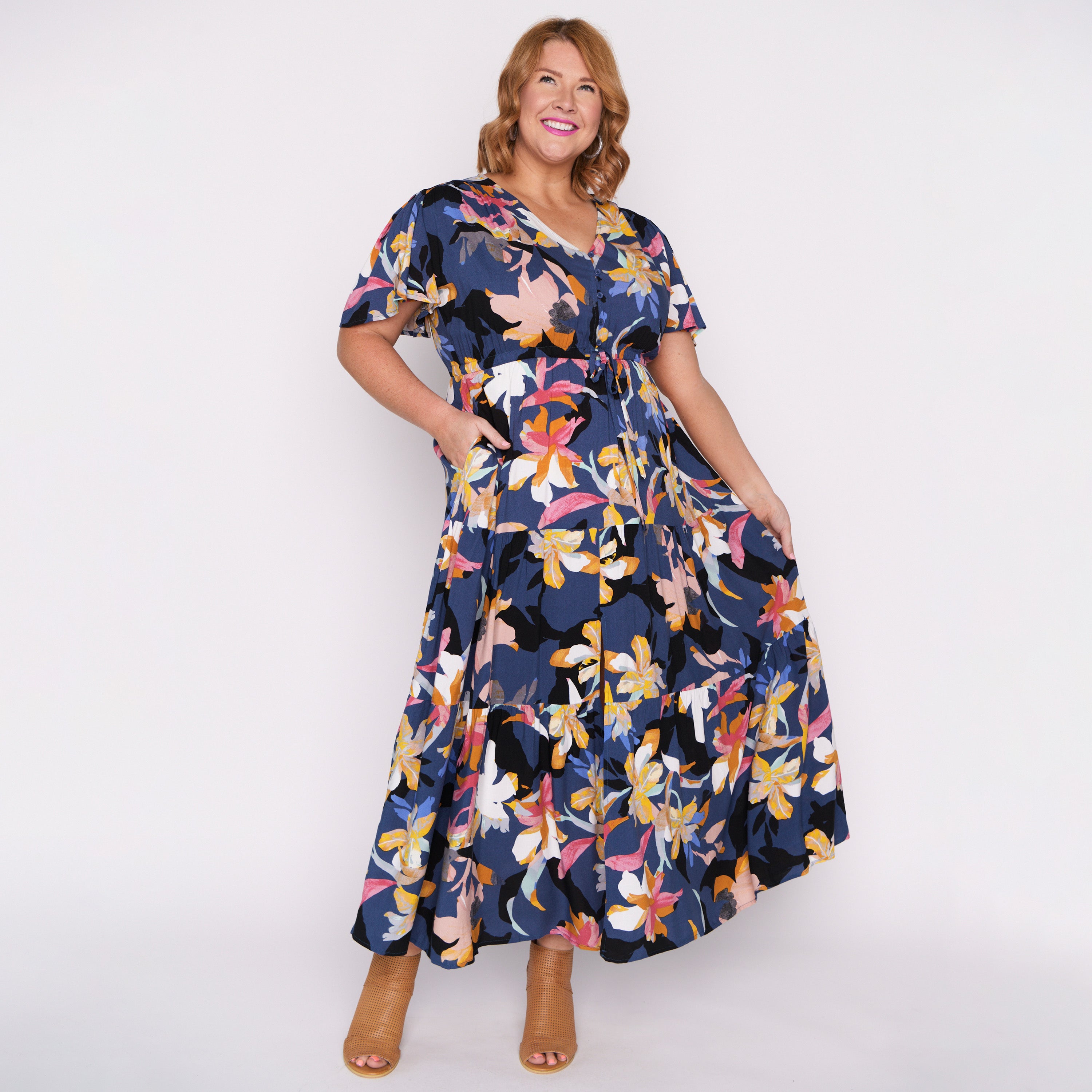 Alexia 80's Pop Maxi Dress – 80's Pop maxi dress