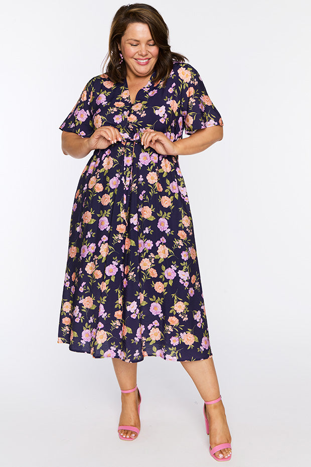 Mary Budding Romance Dress – Budding Romance midi dress