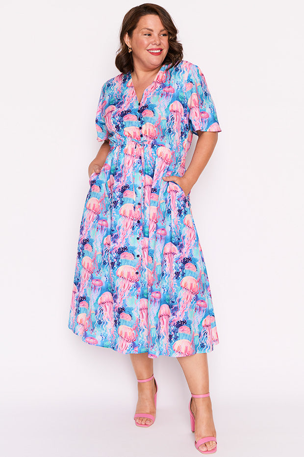 Marley Jelly Dress – Jelly midi dress