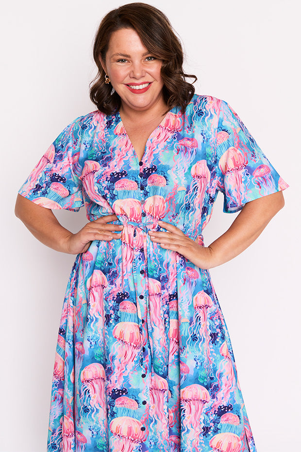 Marley Jelly Dress – Jelly midi dress