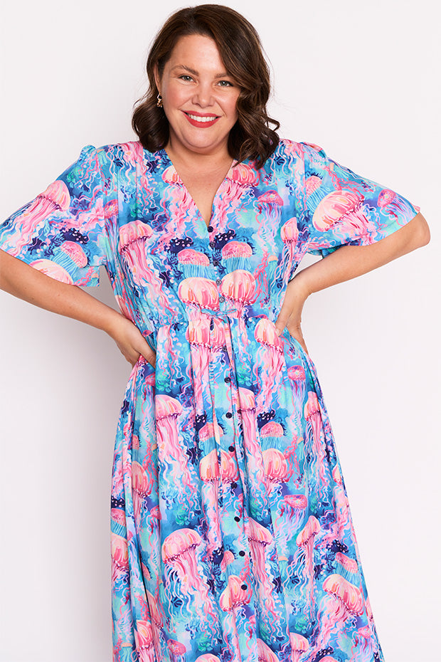 Marley Jelly Dress – Jelly midi dress