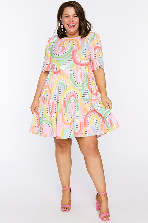 Jackson Rainbow Vibing Dress – Rainbow Vibing mini dress