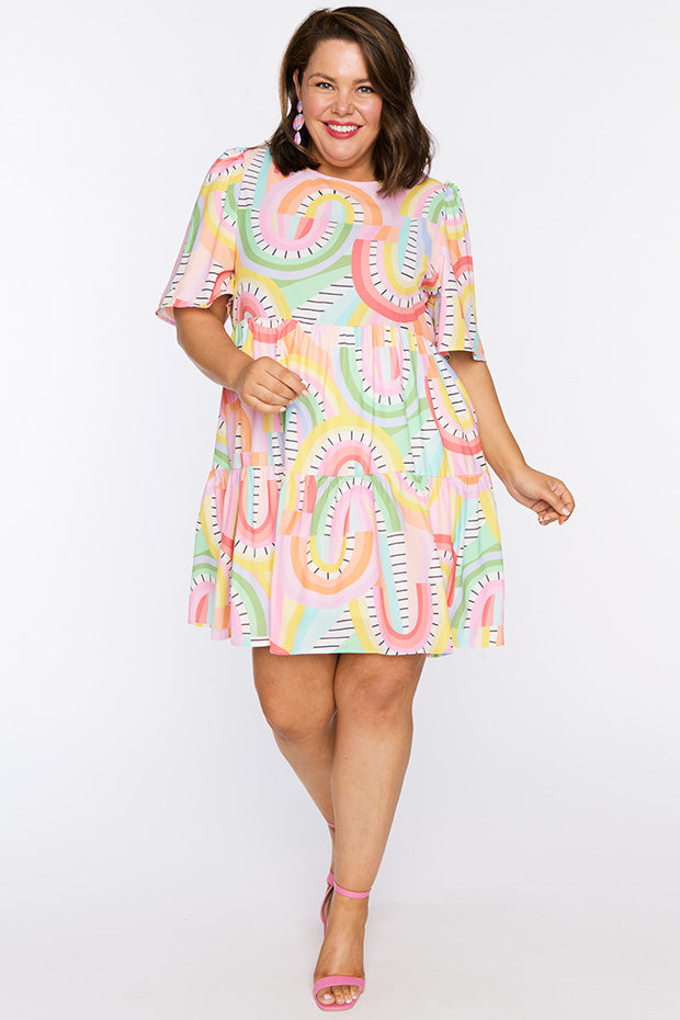 Jackson Rainbow Vibing Dress – Rainbow Vibing mini dress