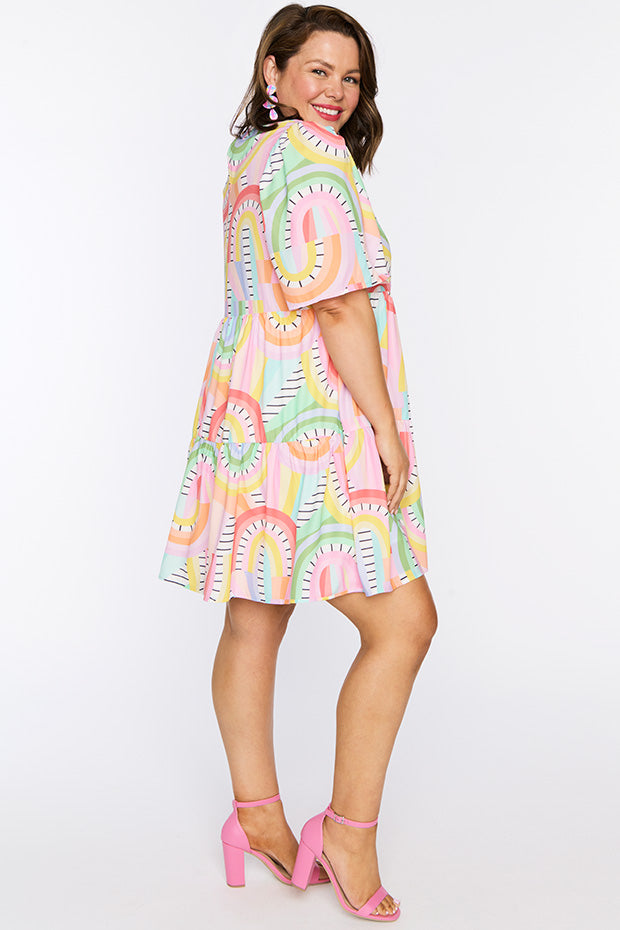 Jackson Rainbow Vibing Dress – Rainbow Vibing mini dress
