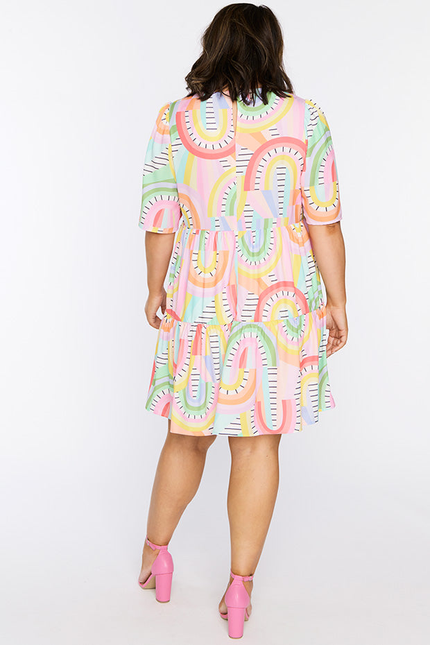 Jackson Rainbow Vibing Dress – Rainbow Vibing mini dress