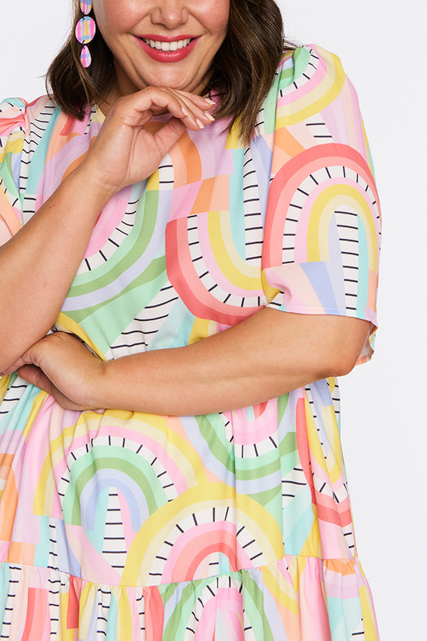Jackson Rainbow Vibing Dress – Rainbow Vibing mini dress