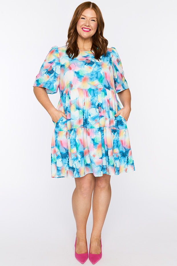 Jackson Watercolour Dreams Dress โ Watercolour Dreams mini dress