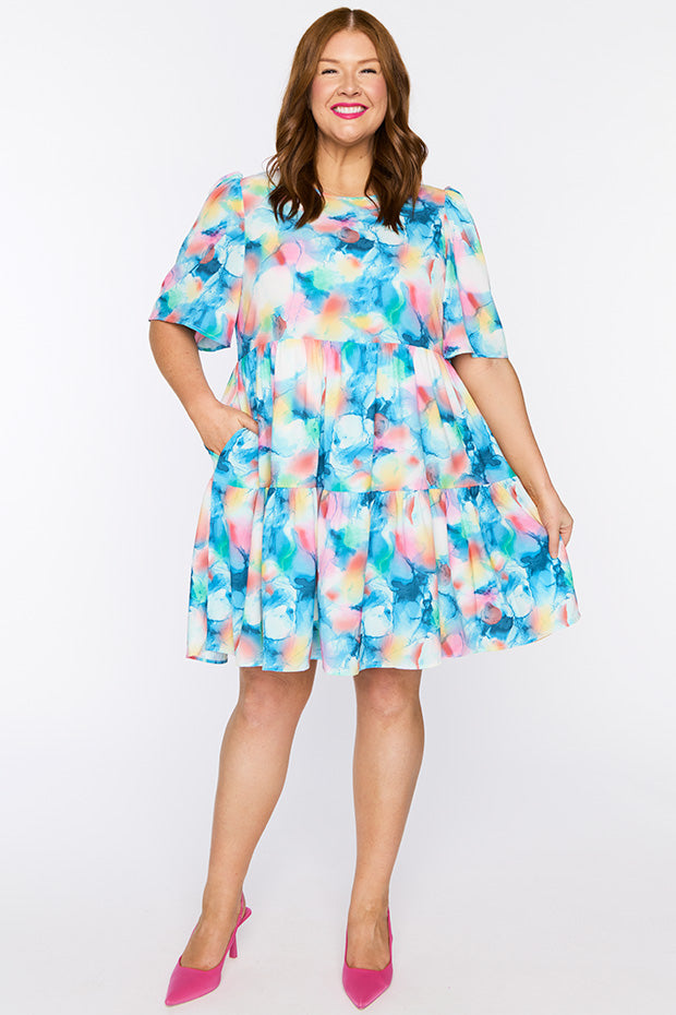 Jackson Watercolour Dreams Dress โ Watercolour Dreams mini dress