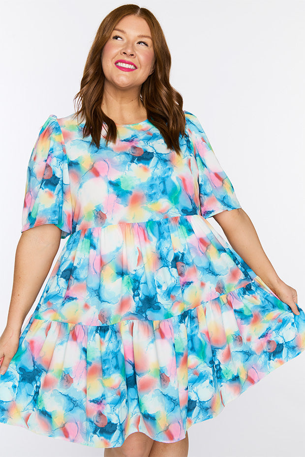 Jackson Watercolour Dreams Dress – Watercolour Dreams mini dress