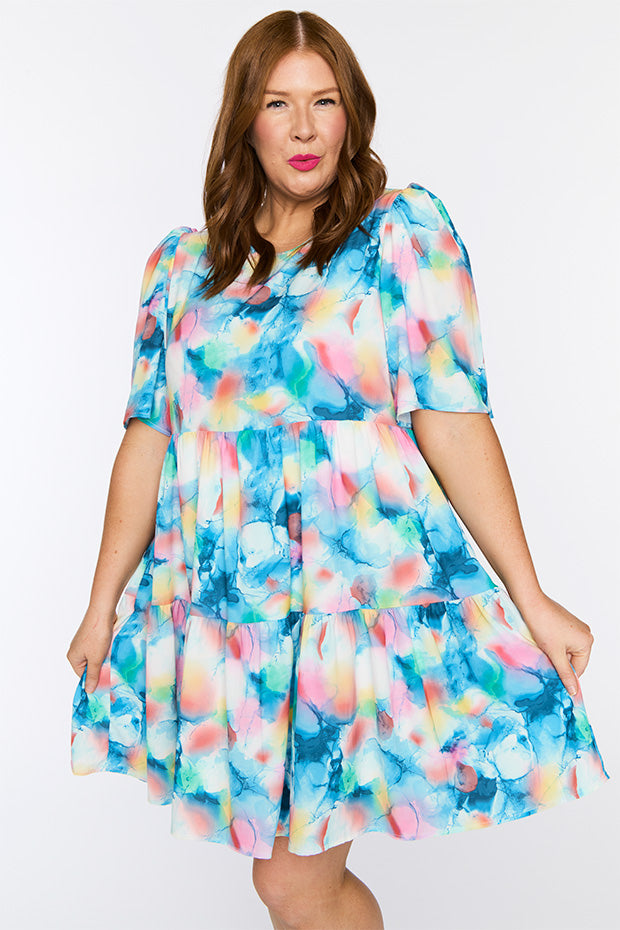 Jackson Watercolour Dreams Dress – Watercolour Dreams mini dress