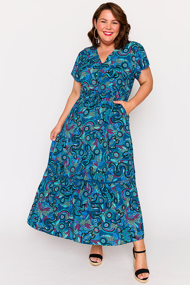 Canary Totem Dress – Totem maxi dress