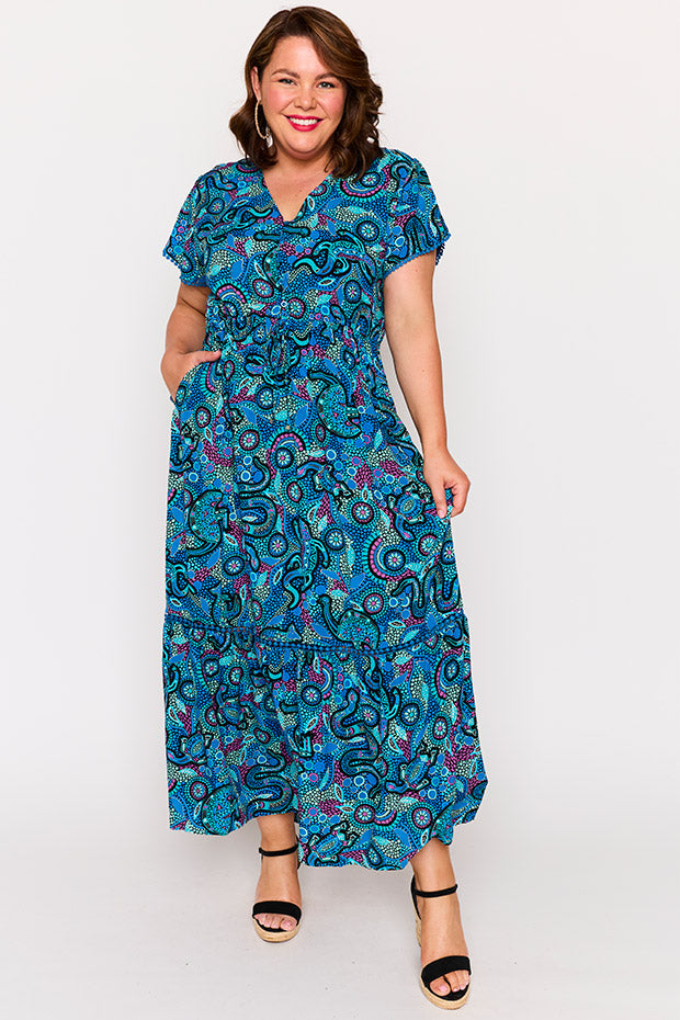 Canary Totem Dress – Totem maxi dress