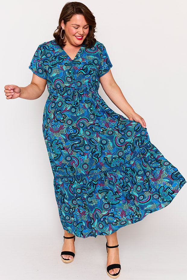 Canary Totem Dress – Totem maxi dress