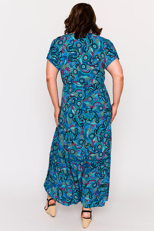 Canary Totem Dress – Totem maxi dress