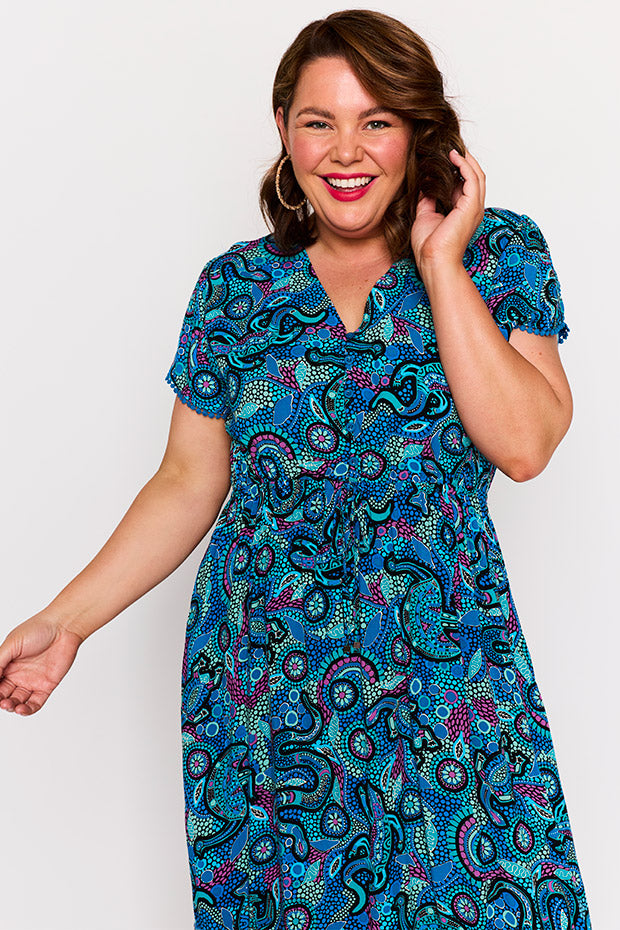 Canary Totem Dress – Totem maxi dress