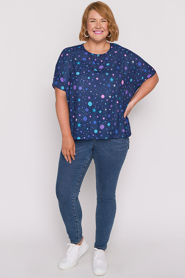 Serena Nebula Top – Nebula loose top