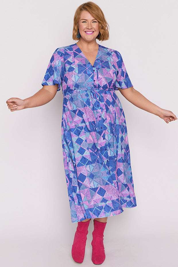 Marley Roof Tops Dress – Roof Tops midi dress