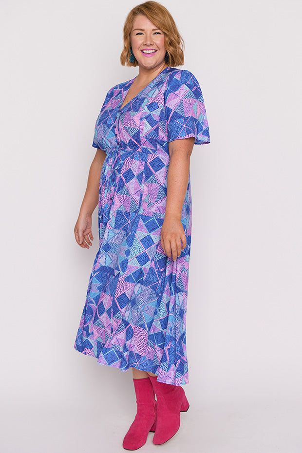 Marley Roof Tops Dress ā Roof Tops midi dress