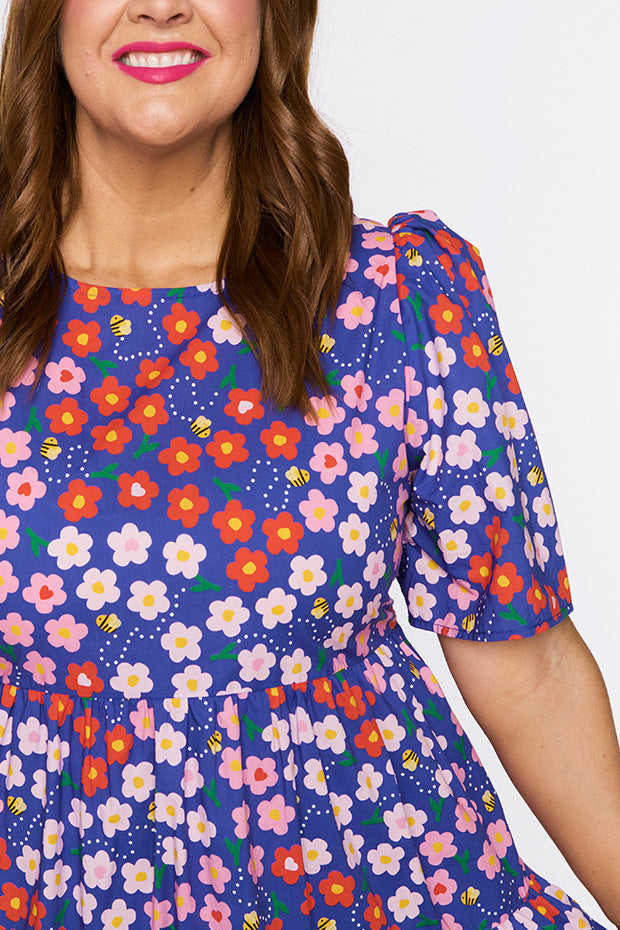 Isadora Cute Daisy Bee Dress – Cute Daisy Bee mini dress