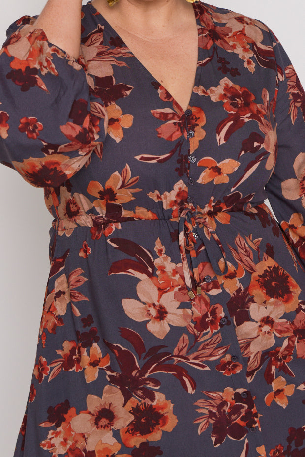 Millie Wall Flower Maxi Dress – Wall Flower midi dress