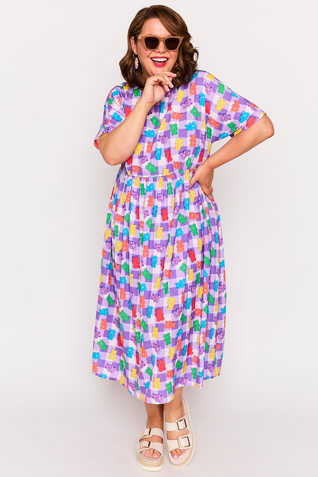 Superstar Gummy Bears Dress – Gummy Bears midi dress