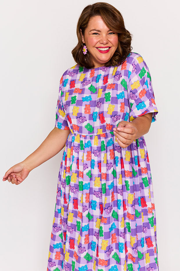 Superstar Gummy Bears Dress – Gummy Bears midi dress