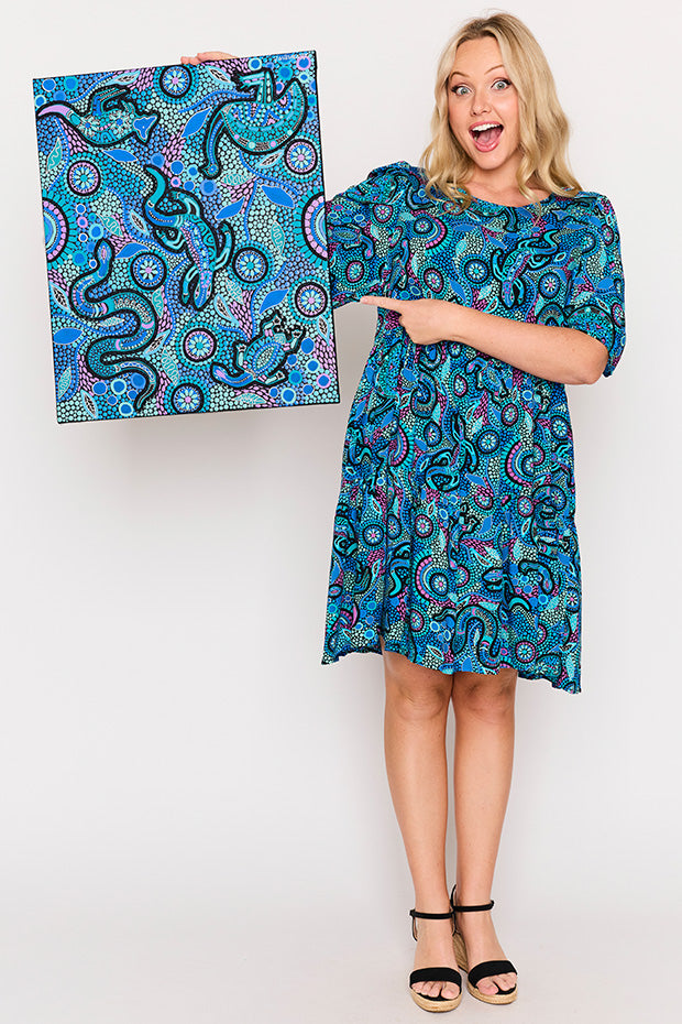 Izzie Totem Dress – Totem mini dress