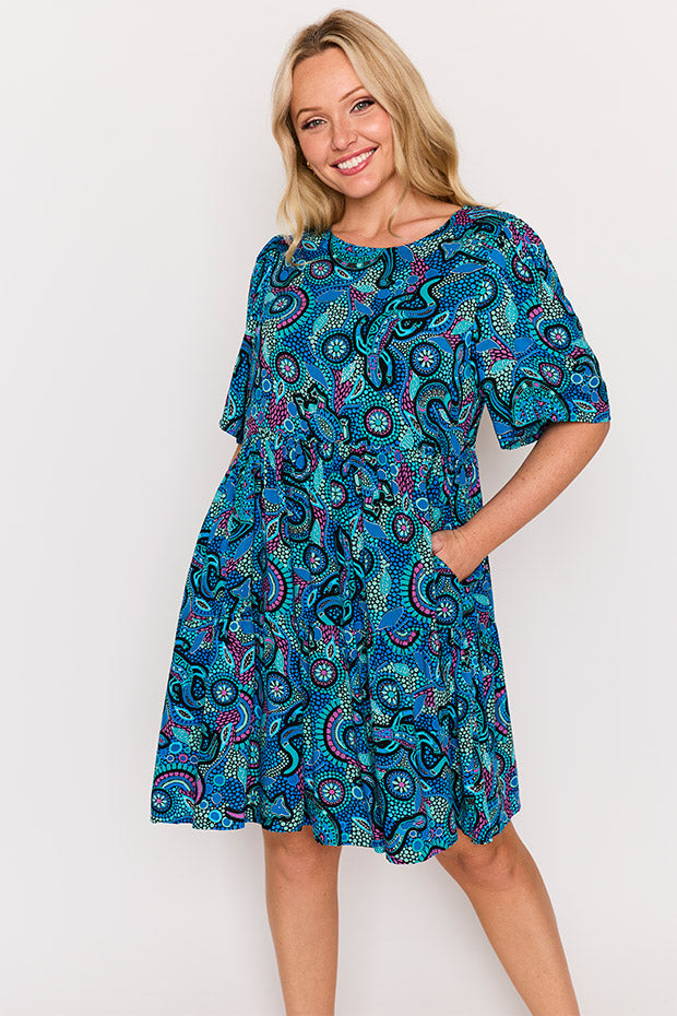 Izzie Totem Dress ā Totem mini dress