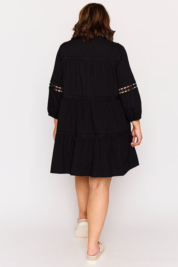City Of Dreams Black Dress – Of Dreams Black mini dress