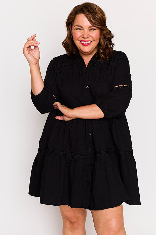City Of Dreams Black Dress – Of Dreams Black mini dress