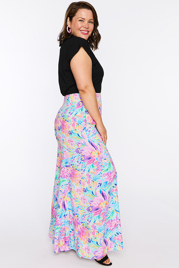 Sunshine Rainbow Bloom Pant – Rainbow Bloom wide leg pants
