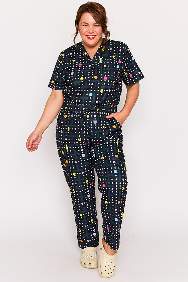 Cristina Love Pellets Scrub Pant – Love Pellets wide leg pants
