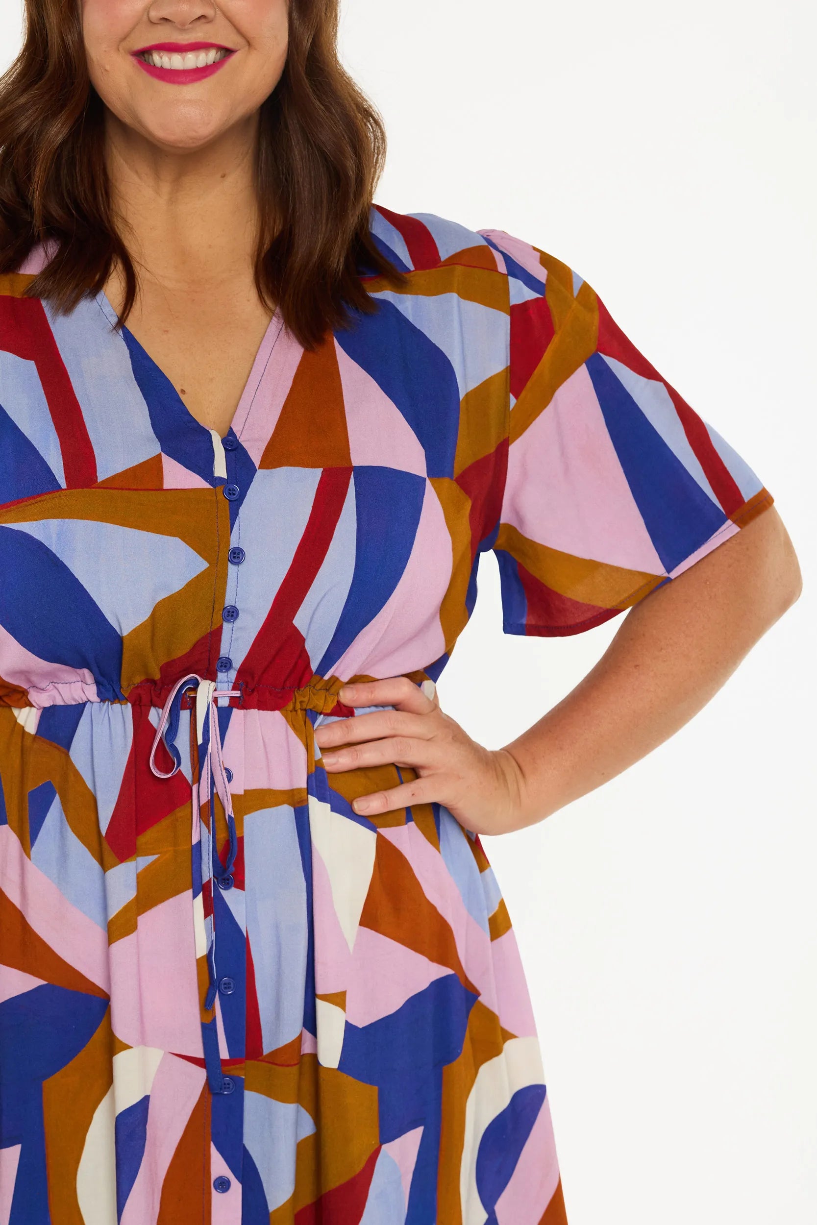 Michelle Athenia Geo Dress