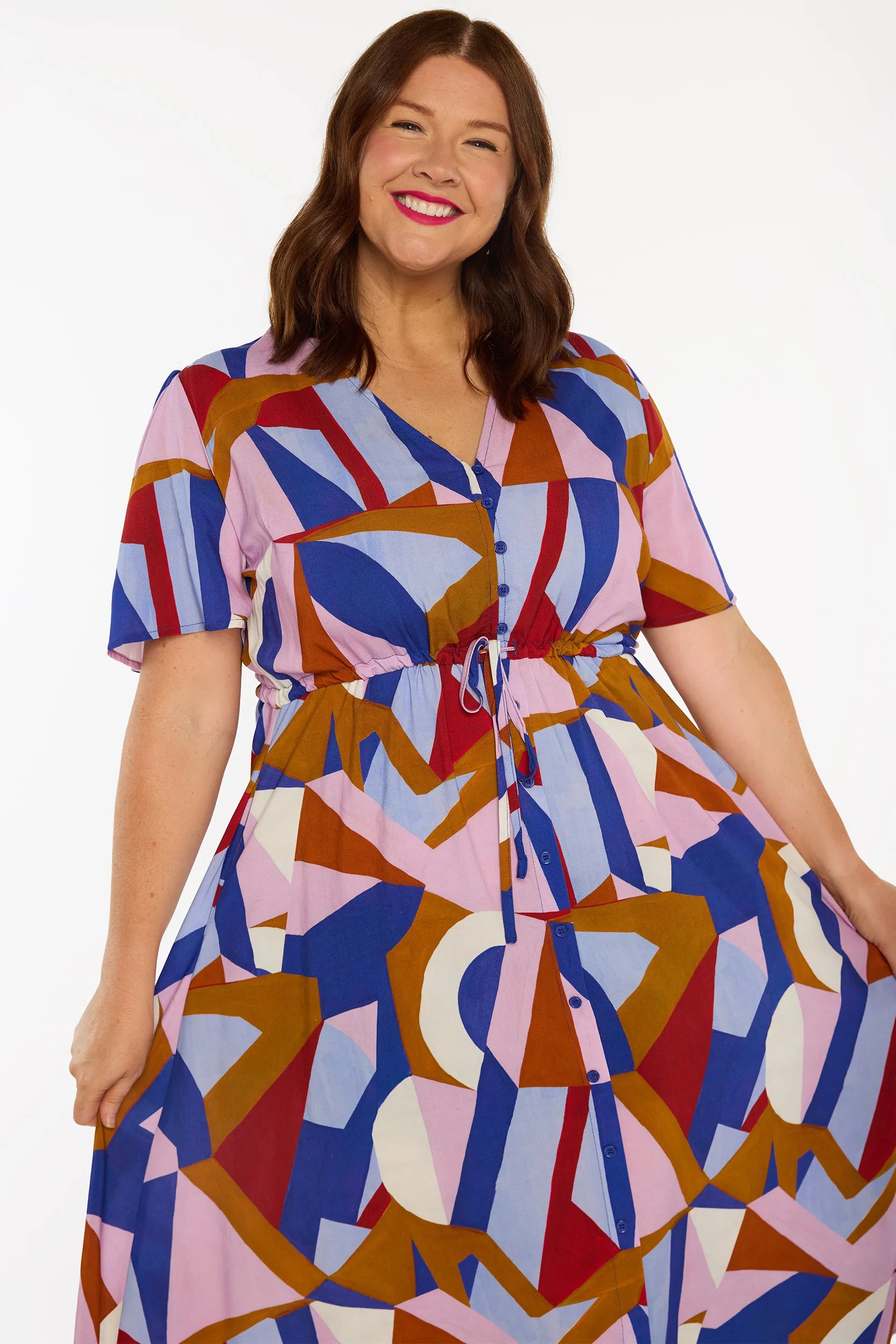 Michelle Athenia Geo Dress
