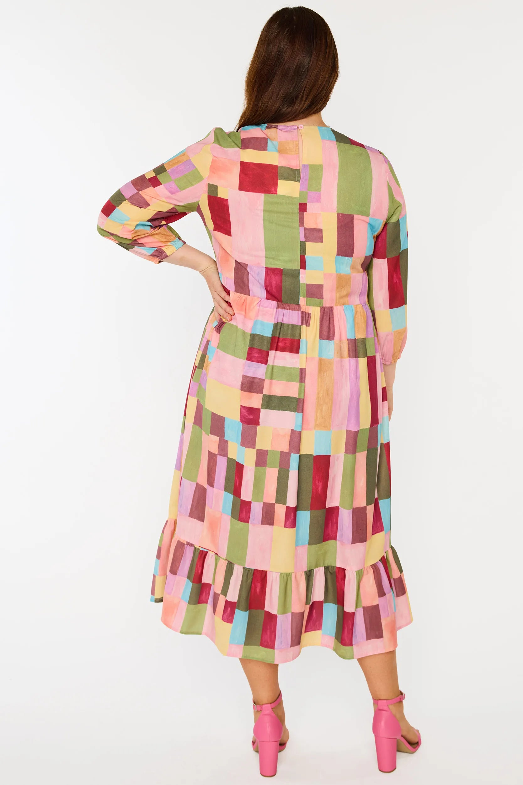 React Block Party Dress