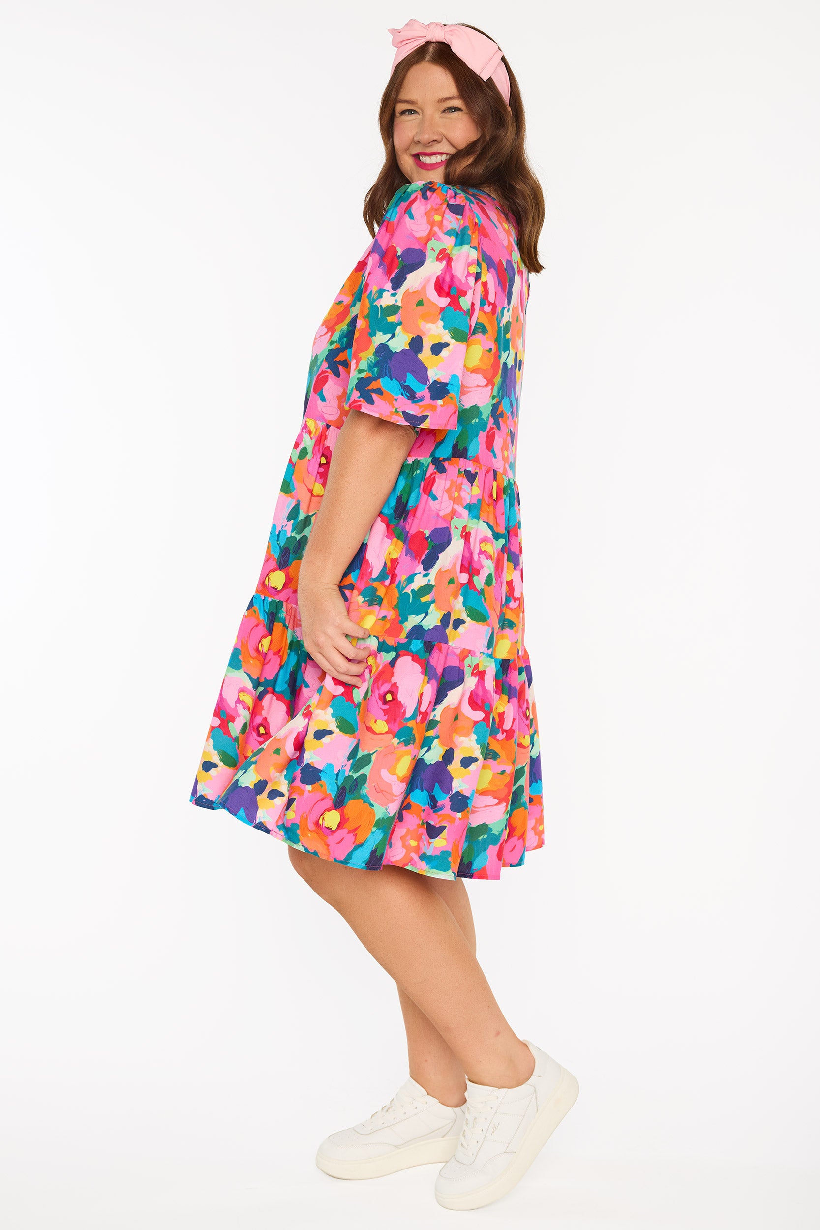 Izzie Bold Bouquet Dress