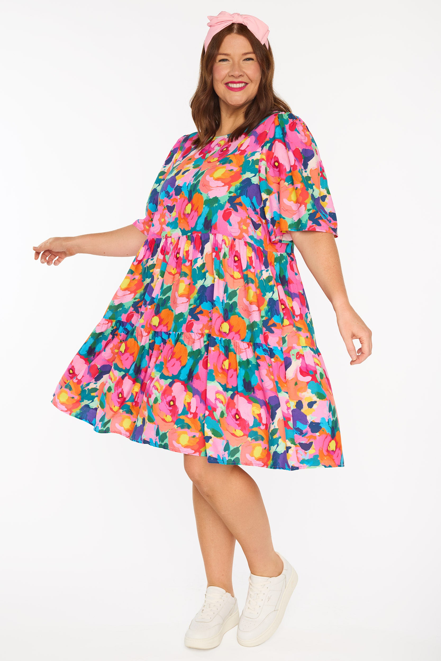 Izzie Bold Bouquet Dress