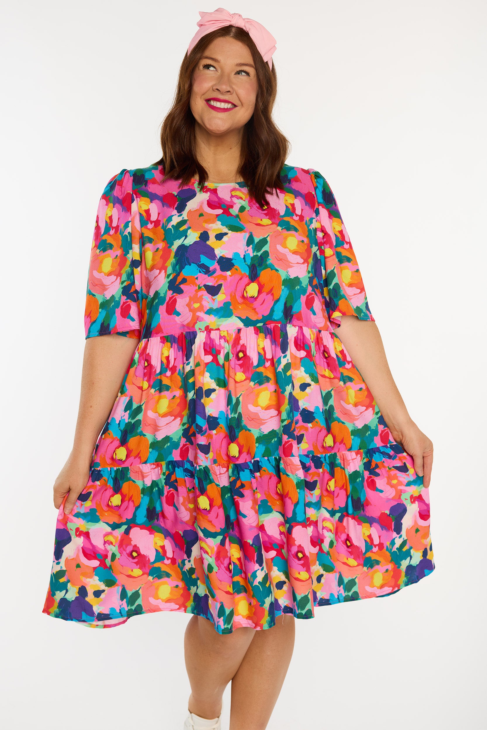 Izzie Bold Bouquet Dress