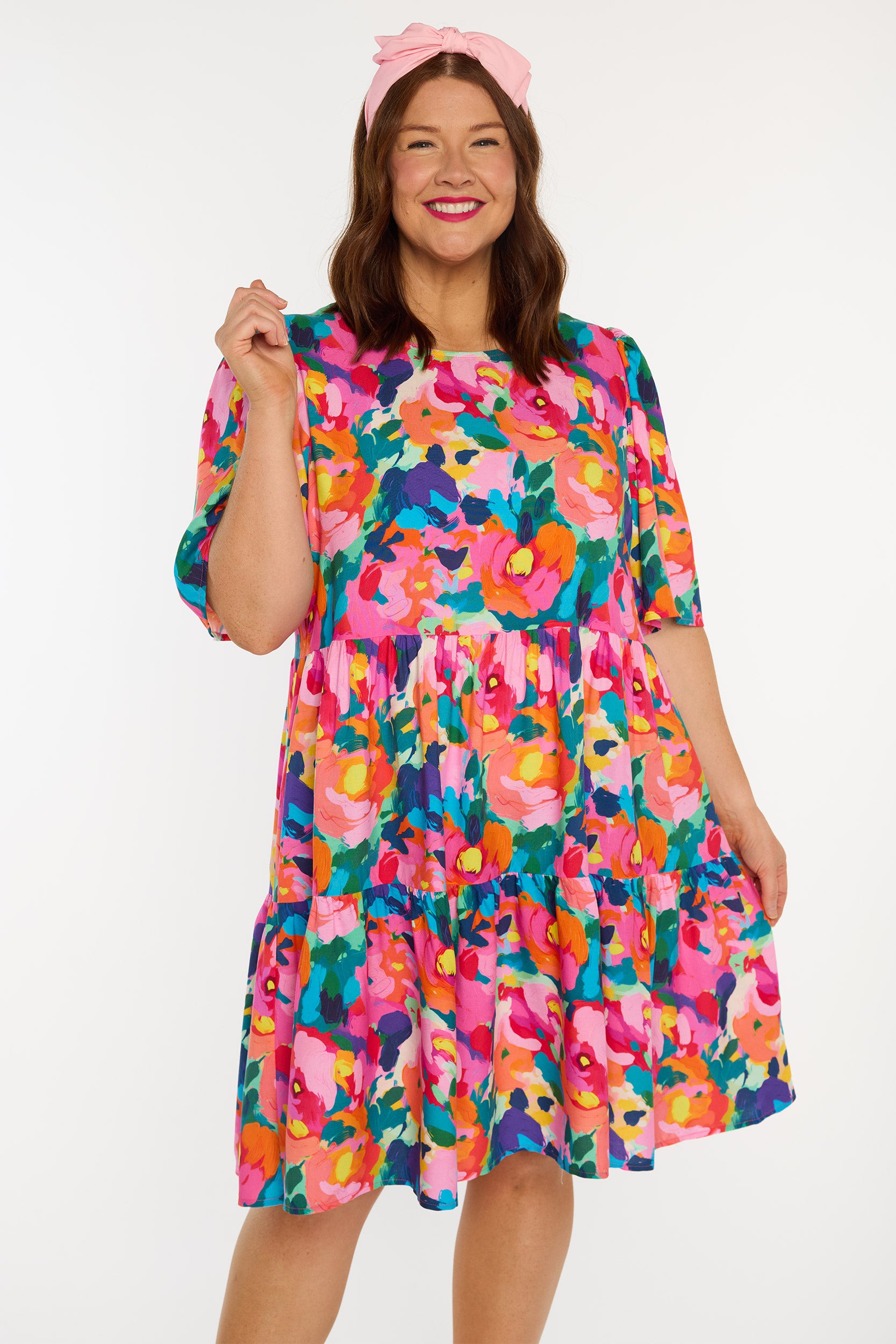 Izzie Bold Bouquet Dress