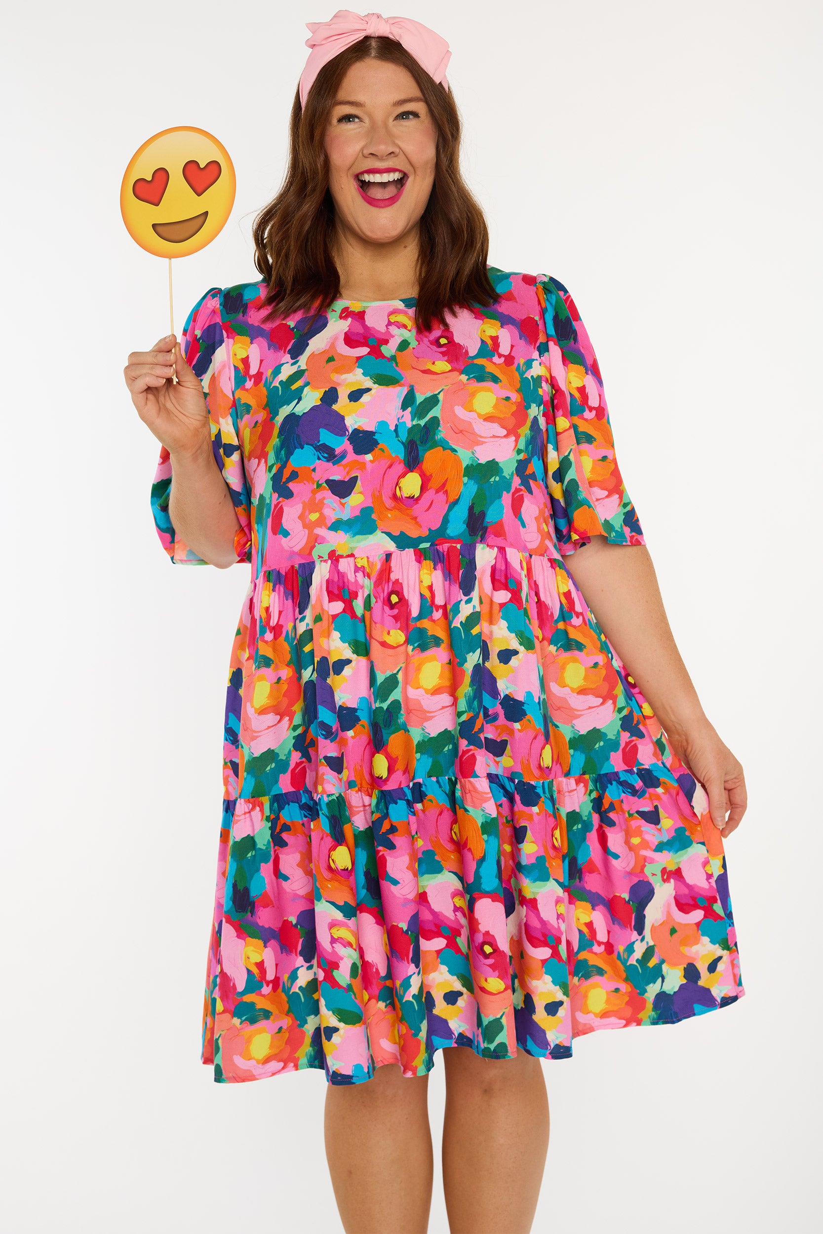 Izzie Bold Bouquet Dress
