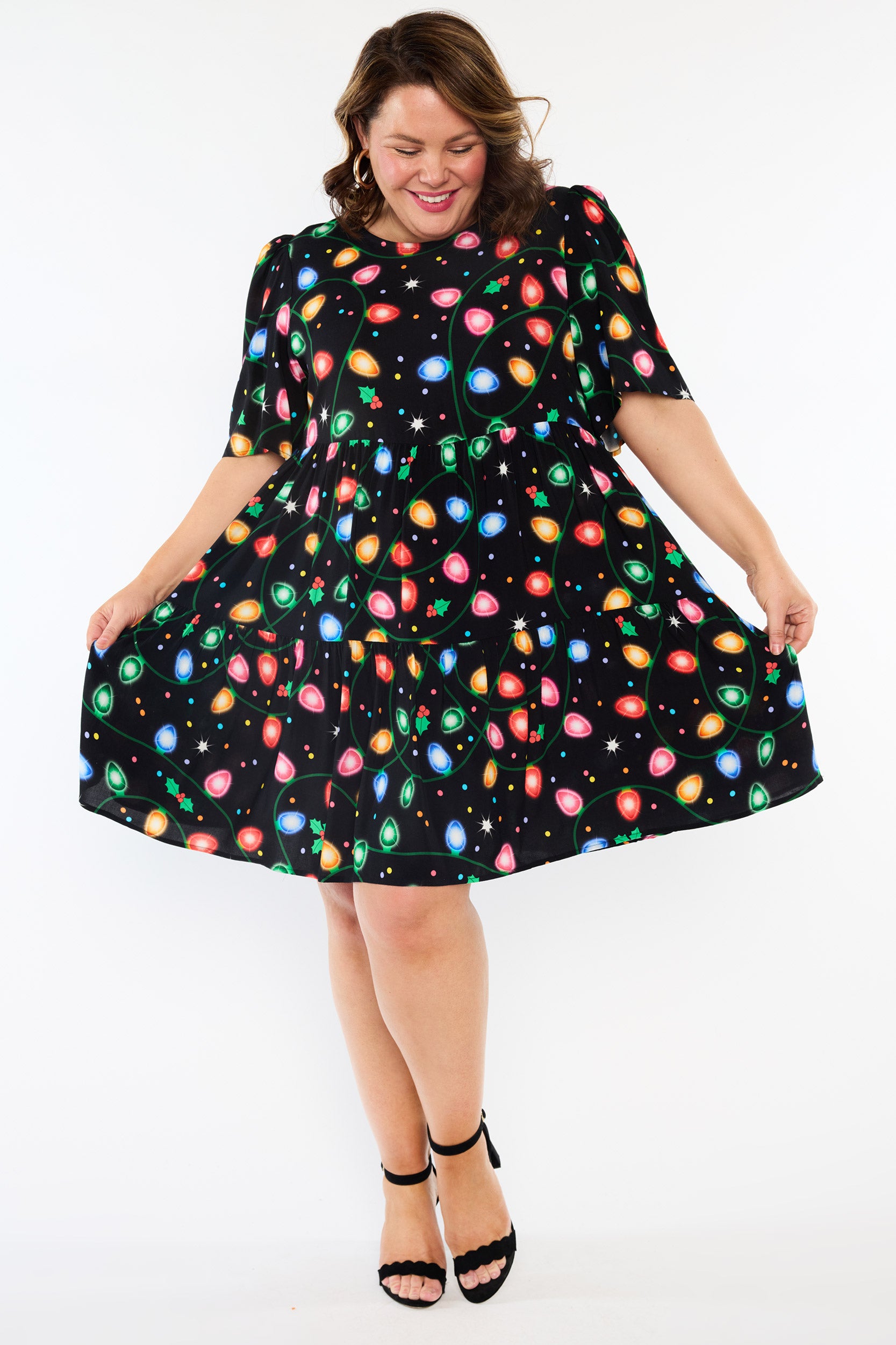Izzie Christmas Lights Dress (Pre-Order)